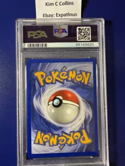 Pokemon Dark Pupitar #40 PSA 8 EX Team Rocket Returns Stamped Reverse Holo - Image 2