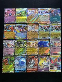 2025 Pokemon TCG S-Chinese Team Rocket's Mewtwo ex Reshiram ex Holo Lot*20 BL25 - Image 1