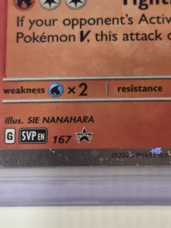 Flareon SVP 167 Cosmos Holo Black Star Promo Pokemon TCG Near Mint - Image 4