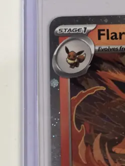Flareon SVP 167 Cosmos Holo Black Star Promo Pokemon TCG Near Mint - Image 5