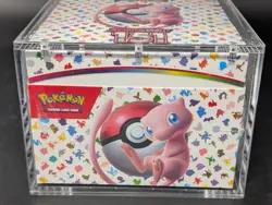 Pokemon 151 SV3.5 Booster Bundle Display Factory Sealed Case W/Acrylic Case - Image 5