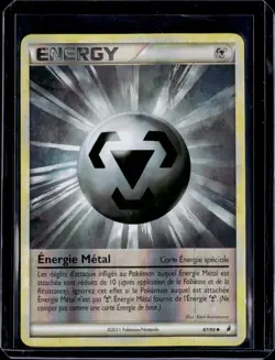 Metal Energy 87/95 Uncommon Rev Holo Call of Legends (FRENCH) (LP) / Pokemon TCG - Image 1
