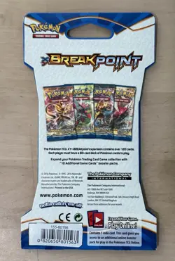 Pokemon TCG XY BreakPoint Sleeved Booster Pack Factory Sealed -Luxray Art - Image 2