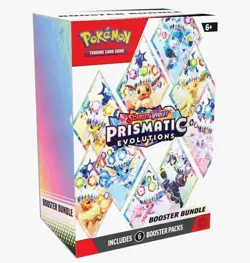 Pokemon Scarlet and Violet Prismatic Evolutions Booster Bundle FACTORY SEALED - Image 1