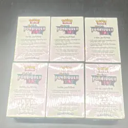 Lot of (6) Pokemon TCG Sun & Moon Forbidden Light Build & Battle Box Sealed - Image 3