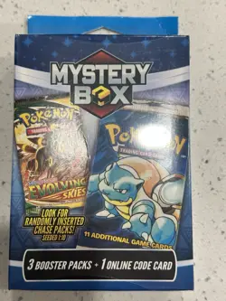 2024 MJ Holdings POKEMON MYSTERY Sealed HANGER Box-3 Booster Packs +Online Code - Image 1