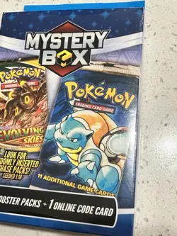 2024 MJ Holdings POKEMON MYSTERY Sealed HANGER Box-3 Booster Packs +Online Code - Image 3