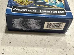 2024 MJ Holdings POKEMON MYSTERY Sealed HANGER Box-3 Booster Packs +Online Code - Image 4