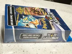 2024 MJ Holdings POKEMON MYSTERY Sealed HANGER Box-3 Booster Packs +Online Code - Image 5