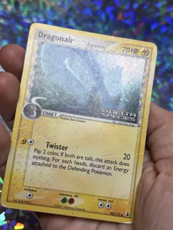 Pokemon TCG Dragonair 042/113 Delta Species Reverse Holo DAMAGED - Image 3