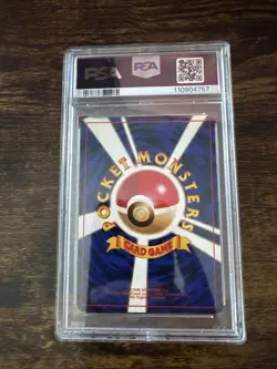 1997 POKEMON JAPANESE FOSSIL 97 HYPNO HOLO PSA 7 - Image 2