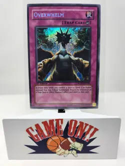 YuGiOh Overwhelm RGBT-EN088 Raging Battle 1st Edition Secret Rare NM - Image 1