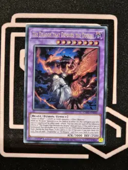 CH01-EN041 The Dragon That Devours The Dogma Ultra Rare 1st Ed YUGIOH - Image 1