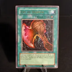 Axe of Despair MRL-002 Magic Ruler Ultra Rare Unlimited LP - Image 1