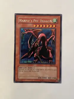 Harpie's Pet Dragon (Forbidden Memories) FMR-002 Yu-Gi-Oh! Video Game... - Image 1