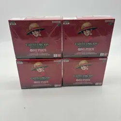 Lot of (4) One Piece English OP-13 Carrying On His Will Booster Boxes Sealed - Image 1