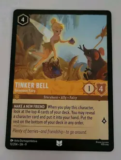 Disney Lorcana TCG - Fabled: Tinker Bell (012/204) - Uncommon - Near Mint - Image 1