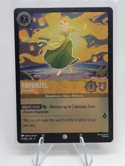 Disney Lorcana TCG - Rapunzel - Sunshine - Fabled 8/204 Foil Common - Image 1