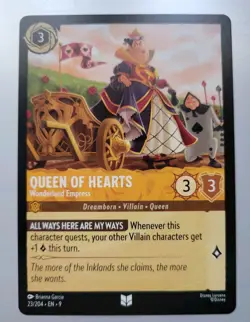 Disney Lorcana TCG - Fabled: Queen Of Hearts (023/204) - Uncommon - Near Mint - Image 1