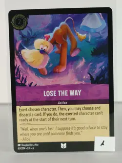 Lose the Way - Azurite Sea - 63/204 - Lorcana TCG - Foil/non - Uncommon - Image 2