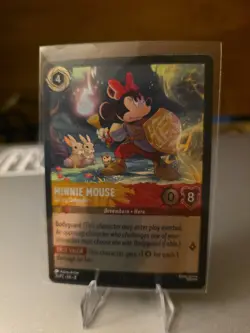 Disney Lorcana - Minnie Mouse Daring Defender 35/P2 FOIL Promo TCG - Image 1