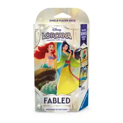 Disney Lorcana Fabled Starter Deck (Ariel & Mulan) - Image 1