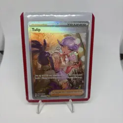 Pokemon TCG Tulip Card 259/182 Paradox Rift Sir Trainer NM Condition - Image 1