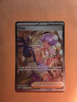 Pokemon TCG Tulip Card 259/182 Paradox Rift Sir Trainer NM Condition - Image 1