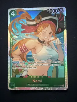 Nami OP14-031 (SR) The Azure Sea’s Seven One Piece CCG English Super Rare - Image 1