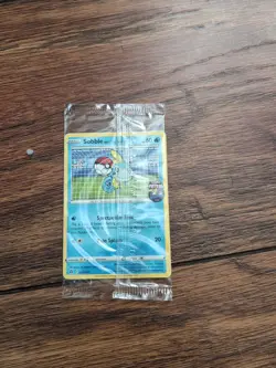 Sobble On The Ball 005/005 Futsal Football Sealed Promo Pokemon Card - Image 1