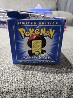 Vintage 1999 Burger King Mewtwo Pokemon 23K Gold Plated Card Sealed Never Opened - Image 3