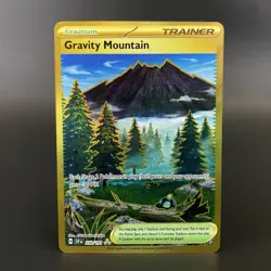 Gravity Mountain 250/191 Hyper Rare Pokemon TCG Surging Sparks NM Card - Image 1