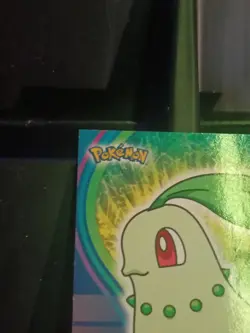 Chikorita #152 Pokemon Topps Johto Series 1 Card - Image 3