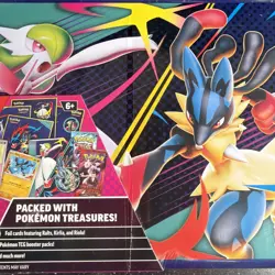 Pokemon 2025 Fall Mega Collector Chest Tin Box 6 Booster Packs & 3 Foil Cards - Image 5