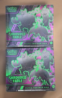 Lot of (2) Pokemon Card Game TCG Shrouded Fable Elite Trainer Box ETB Factory SE - Image 1