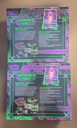 Lot of (2) Pokemon Card Game TCG Shrouded Fable Elite Trainer Box ETB Factory SE - Image 2
