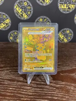 Pokemon TCG Pikachu EX Hyper Rare Card 179/131 Prismatic Evolutions - NM - Image 1