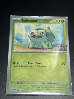 Bulbasaur - (Best Buy Exclusive) 001/165 Miscellaneous Cards & Products Reverse - Image 1