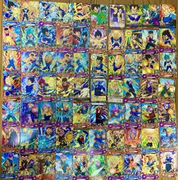 Dragon Ball Trunks & Vegeta Cards Lot of 70 Father Son Mixed Series Japan - Image 1