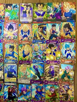 Dragon Ball Trunks & Vegeta Cards Lot of 70 Father Son Mixed Series Japan - Image 4