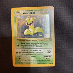 Pokemon TCG Victreebel Jungle Holo Card 14/64 Unlimited Rare, LP Condition - Image 1