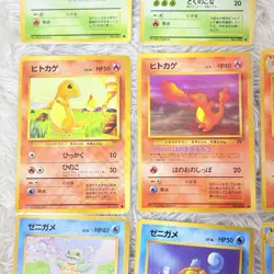 Pokemon Card Lot 10 vintage Old Back set Japanese Starter Pokemon - Image 5