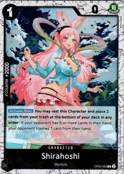 One Piece TCG | Shirahoshi () (Jolly Roger Foil) | OP05-082 | PRB-01 | NM Foil - Image 1