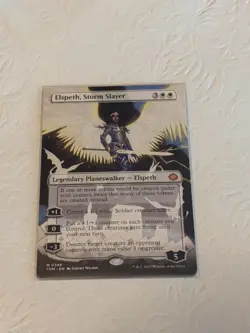 Elspeth, Storm Slayer (Borderless) Tarkir: Dragonstorm Regular - Image 1