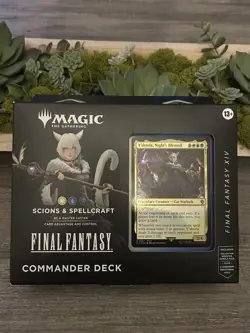Magic The Gathering Final Fantasy: Scions and Spellcraft Commander Deck IN HAND - Image 1