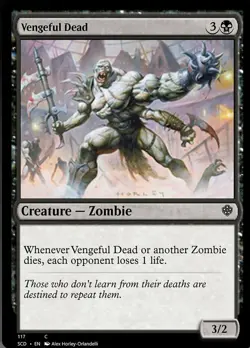 Vengeful Dead - Starter Commander Decks #117 MTG Magic The Gathering - Image 1