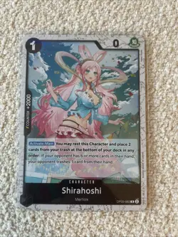 One Piece Card Game PRB-01 The Best - Shirahoshi OP05-082 ENG Alt Art Unplayed - Image 1