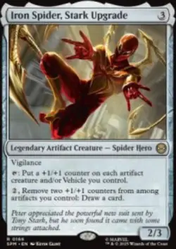 Iron Spider, Stark Upgrade SPM 166 MTG Regular - Image 1