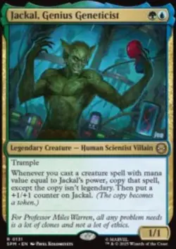 Jackal, Genius Geneticist SPM 131 MTG Regular - Image 1