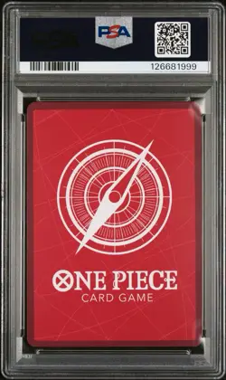 2025 One Piece OP11-022 Shirahoshi Alternate Art Super Rare PSA 9 Mint - Image 3